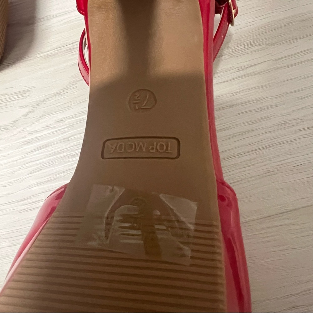 TOP Moda Red Heels - Picture 6 of 6